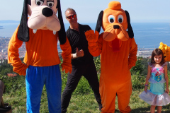 Mascotte Sposini Gaia Eventi Pippo Pluto